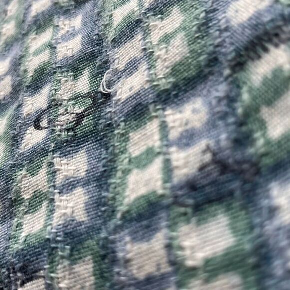 Vintage Maxx Textured Print Camp Shirt Mens M - Picture 8 of 10